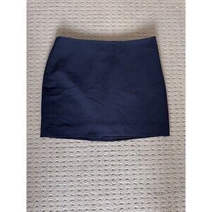 Express design studio Women’s Black Mini Skirt Lined Side Zipper Size 2